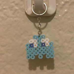 PAC man keychain💙